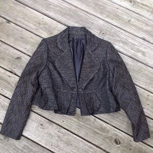 Bespoke light jacket suit coat cropped